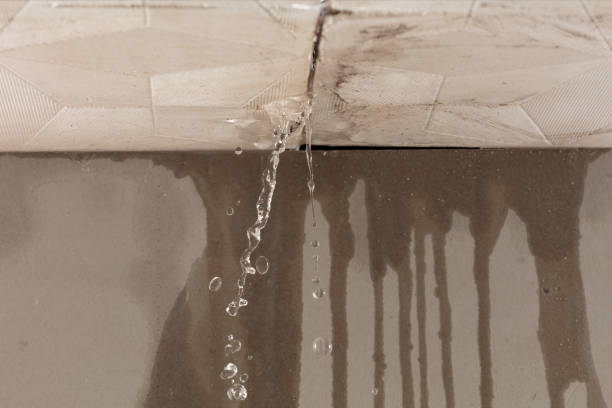 Professional Burst Pipe Cleanup technician working in Stanley, NC